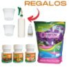 Kit Fertilizante para orquídeas + sustrato + enraizador + fungicida + regalos
