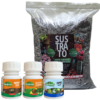 Kit para cactus y suculentas - Sustrato + Rootmax + Nutri Force + Capote